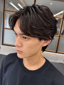 スタートウキョウ 渋谷(STAR TOKYO) 好印象◎黒髪フェザーパーマ×ビジカジ爽やか20代30代