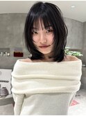 春◎20代30代向けハッシュボブ×くびれレイヤーで韓国風