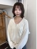 【カラーリスト津郷限定】ケアカラー+トリートメント(FAVON付き)¥9500