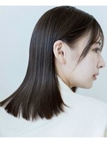 キネン バイ ツリー 宇都宮(kinen by tree)&nbsp;美髪髪質改善水素トリートメントグレージュ縮毛矯正
