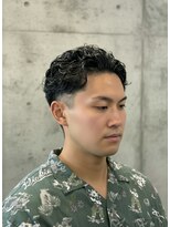 ヴェルゴ 沖浜店(vellgo)&nbsp;フェードラウンドマッシュ波巻きパーマ