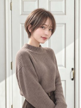 アロマ ヘアー ルーム 新宿3号店(AROMA hair room) ショートボブ/コンパクトショート/小顔ヘア/前髪カット/新宿