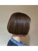 【サロンワーク】シンプルショートボブ