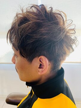 ヘアーズマハロ(hair's Mahalo.) メンズパーマスタイル