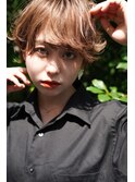 大人可愛い20代30代40代黒髪前下がりショートボブ丸みショート◎