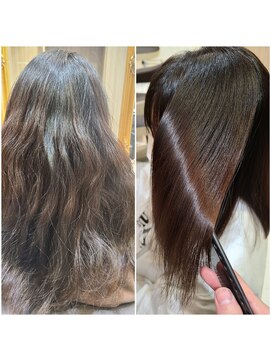 アッシュ 都立大学店(Ash) 美髪縮毛矯正　シルクストレート