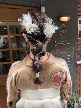 ウィーク 梅田(UiiC) あみおろしアレンジ【uiic stylist rira】