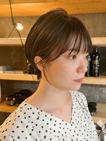 ヘアーサロン ソルト(hair salon SALT) 小顔ショート【天使の羽バング】