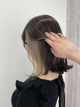 シエル 立川店(CIEL) イヤリングカラー×ミルクティーベージュ【CIEL×maki】