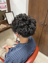 グルーマーズトウキョウ(GROOMER/S TOKYO)&nbsp;【GROOMER/S 佐藤】 波巻きスパイラルパーマ スペインカール