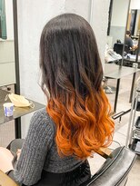 エイト 池袋店(EIGHT ikebukuro) 【EIGHT 池袋】オレンジ×グラデーションカラー