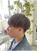 透明感アッシュベージュ サラストマッシュ