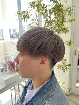 タブー 岐阜店(TABOO) 透明感アッシュベージュ サラストマッシュ