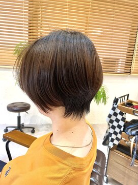 チリンバイロストシティー(Chillin by LOSTCITY) ショートボブ髪質改善白髪ぼかし