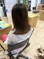 オーシャン(Ocean) 【OceanHair&Life田中愛梨】10代20代重ため切りっぱなしロブ◎