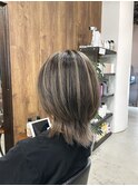 ウルフ×バレイヤージュ