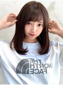 王道モテワンカールヘア小顔似合わせブリーチなし