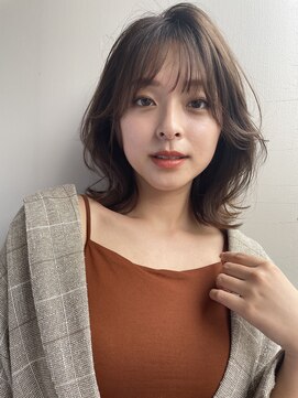 ブラウヘアアンドケア(care) くびれミディアム