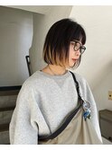 デザインブリーチ デザインカラー ボブ デザインボブ