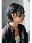 髪質改善＊ネイビージュハンサムショート＊美髪【Zina銀座】