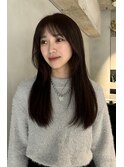 姫カットレイヤー/レイヤーカット/韓国風巻き/顔周り/表参道