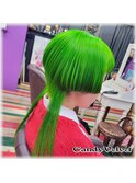 ツインテール？おかっぱスタイル
