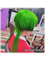 美容室キャンディー ベルベット(Candy Velvet) ツインテール?おかっぱスタイル