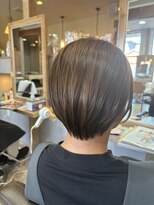 ヘア ロンドン カフェ(HAIR LONDON CAFE)&nbsp;ブリーチなしのミルクティーショート