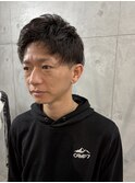 アップバングショート