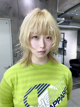 ダンク(DUNK) ブロンドカラー/ショートウルフ