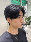 カルマパーマ×シースルーマッシュ×ダウンパーマ