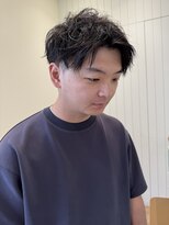 モリオフロムロンドン 大宮店(morio from London) 【かほ】残しパーマ×ナチュラルラフマッシュ