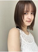 レイヤーボブ外ハネボブぱっつんボブレイヤーパーマウルフボブ
