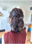 ハーフアップ/ヘアアレンジ