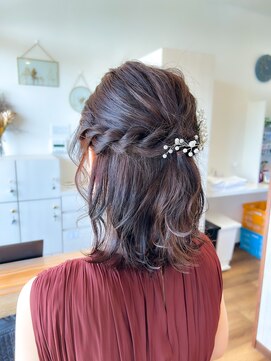 トップヘアー 池の内店(TOP HAIR) ハーフアップ/ヘアアレンジ