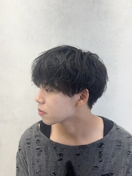 ルースト 西院店(ROOST) シャドウパーマ風アイロンマッシュ