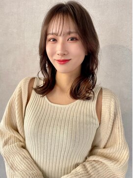 アッシュ 中野店(Ash) レイヤー/ネビージュ/韓国ヘア/イメチェン/縮毛矯正/中野/