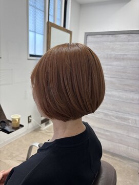 ラヴィリス バイ レム(Raviliss by rem) オレンジカラー ブリーチカラー 髪質改善トリートメント奈良桜井