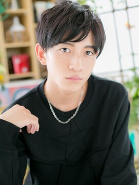 カバーヘア イヴ 戸頭店(COVER HAIR EVE) ■アッシュブラック束感ベリーショート101-2戸頭20代30代40代