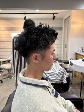 スウェル 船橋店(Swell) #サーフカール#スパイキーショート#ブルーブラック#船橋