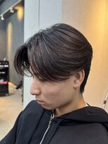 リード(REEED)&nbsp;MEN’S HAIR/フェザーパーマ/センターパートウルフ