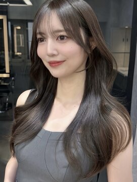 ロンドアヴァントゥス 池袋(Lond aventus) ミディアムレイヤーカット/レイヤー/顔周り/韓国/髪質改善/横浜