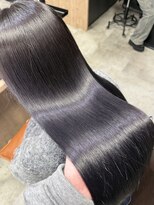 リンクミリ(Link mili)&nbsp;【ラベンダーブラック】髪質改善/韓国ヘア/レイヤーカット