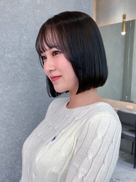 ロンド 表参道店(Lond) ◇暗めカラー/レイヤーカット/ボブ/髪質改善ストレート/表参道