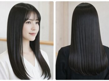 DRAMATICHAIR 東川口店の写真/広がり解消で大人可愛い。やわらか質感のナチュラルストレート【当日予約OK】