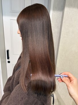 ゼスト クレス(ZEST Cres) 【立川cres小山】ナチュラル透明感ブラウン