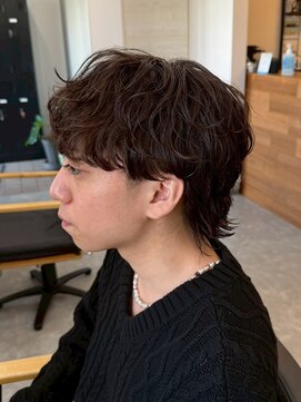 フゥ 宇都宮戸祭(FeU) 宇都宮メンズカットメンズパーマ波巻きスパイラルパーマツイスパ