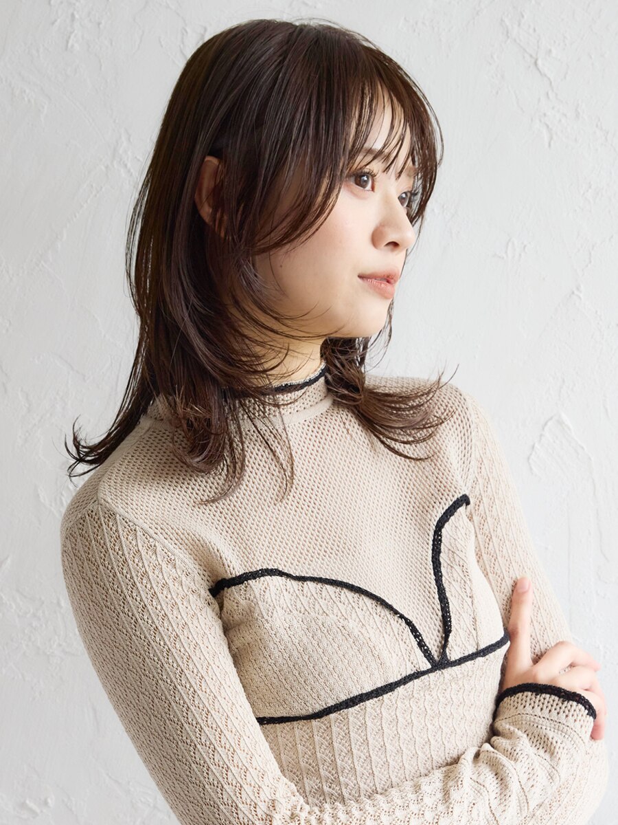 【似合わせ】カット　4,500→4,300