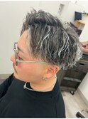 ハイライト フェード 波巻きツイストスパイラル