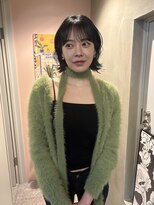 ウム(umu.)&nbsp;bob / bob hair / 巻 arrange / 韓国 hair / Korea